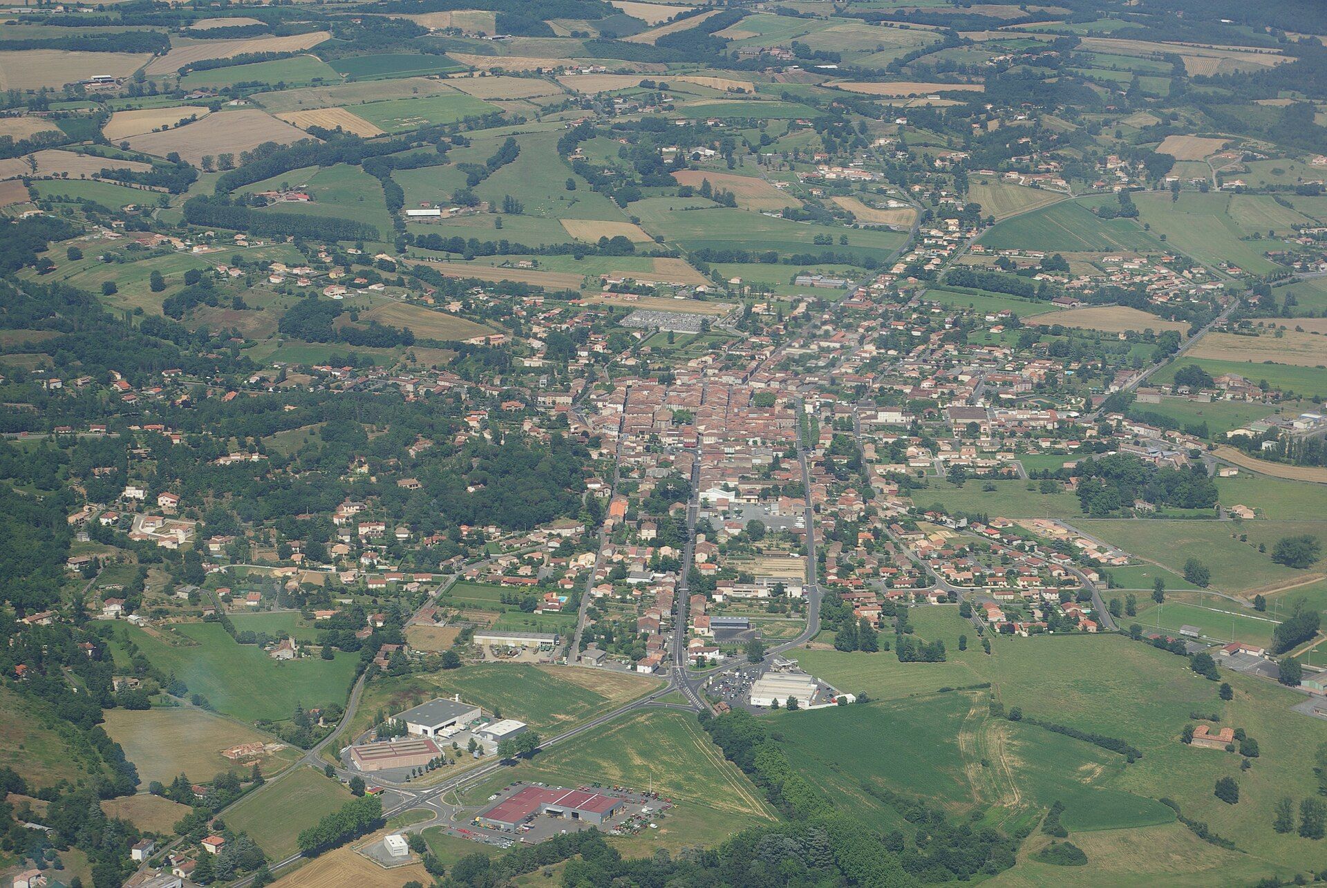 Réalmont, la bastide