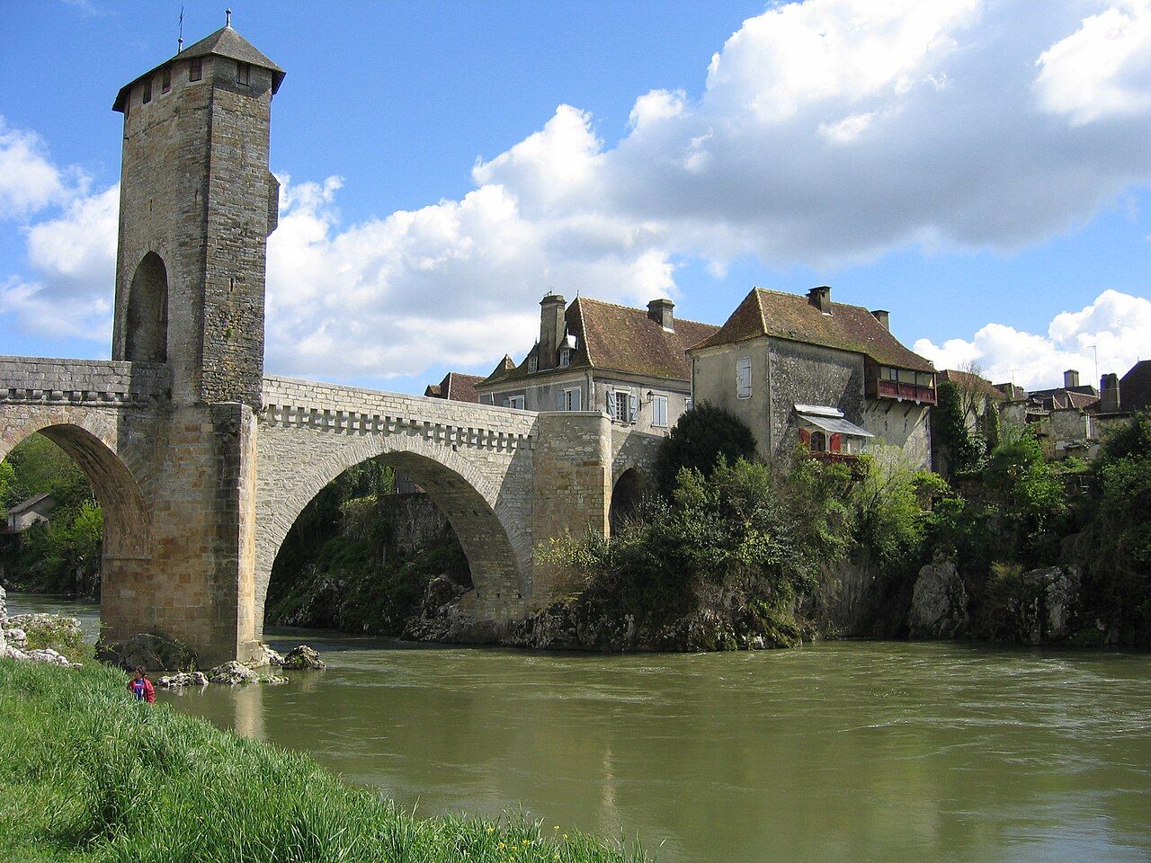 Orthez et le Pont-Vieux