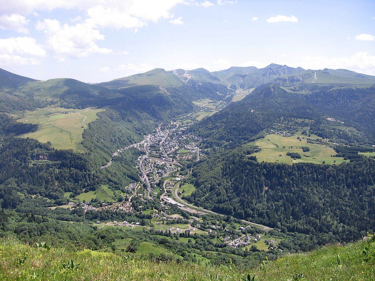 Le Mont-Dore et le massif du Sancy
