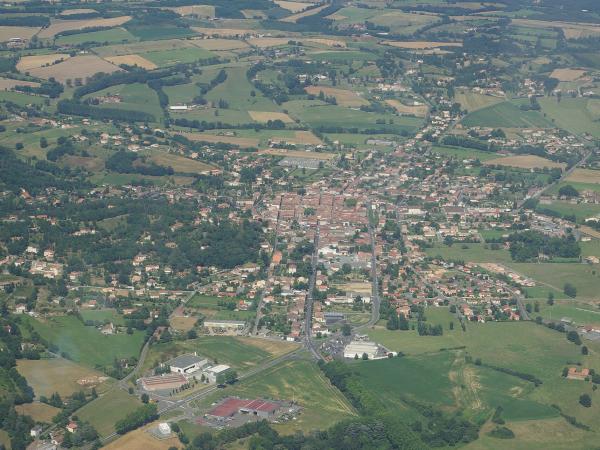 Réalmont, la bastide