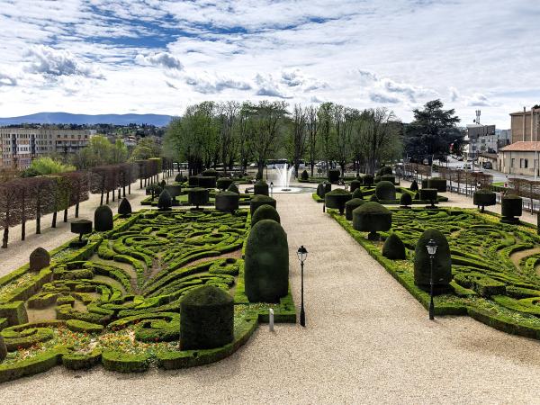 Castres, le musée Goya et le jardin de l'Évêché