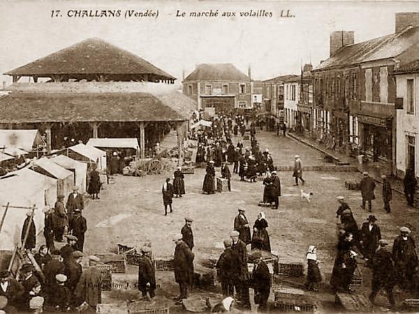 Marché des halles de Challans