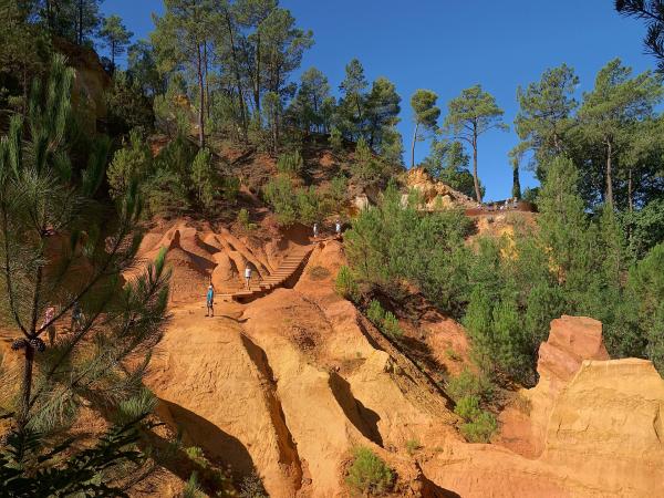 Sentier des ocres de Roussillon