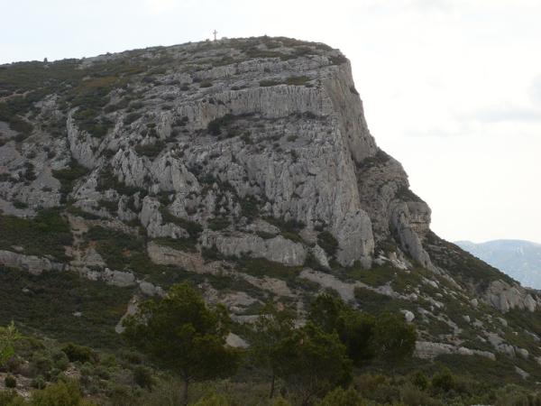 Massif du Garlaban depuis La Treille