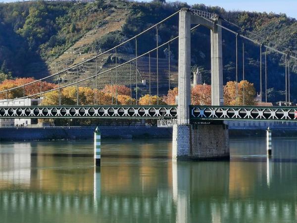ViaRhôna à vélo le long du Rhône