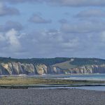 Dieppe, la plage et les falaises