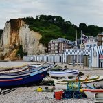 Falaises et plage d'Yport
